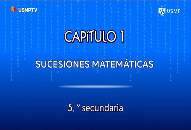 Capítulo N. ° 1 - Sucesiones Matemáticas
